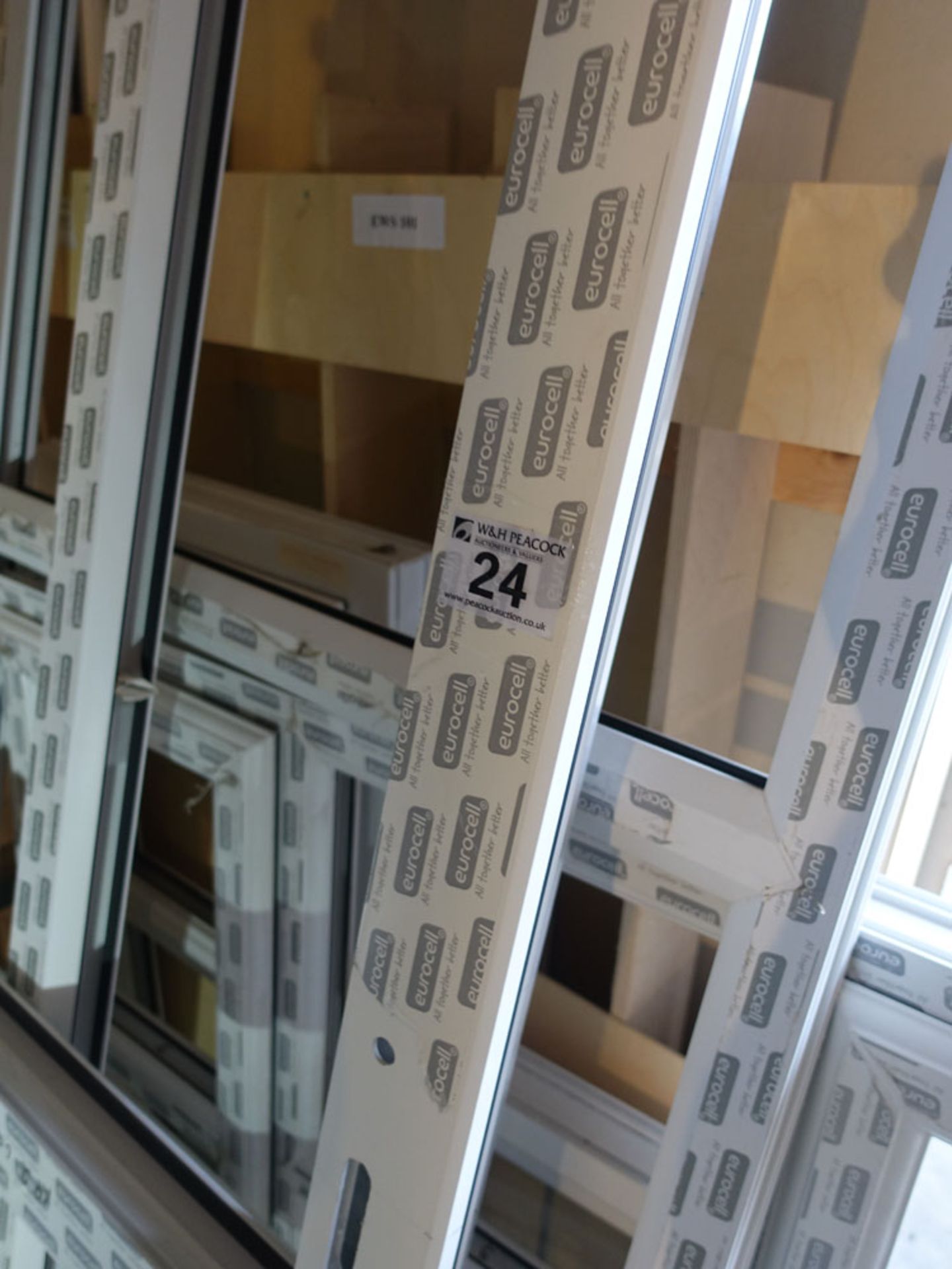 Miscellaneous PVCu unglazed window frames, door panel and beading - Image 2 of 3