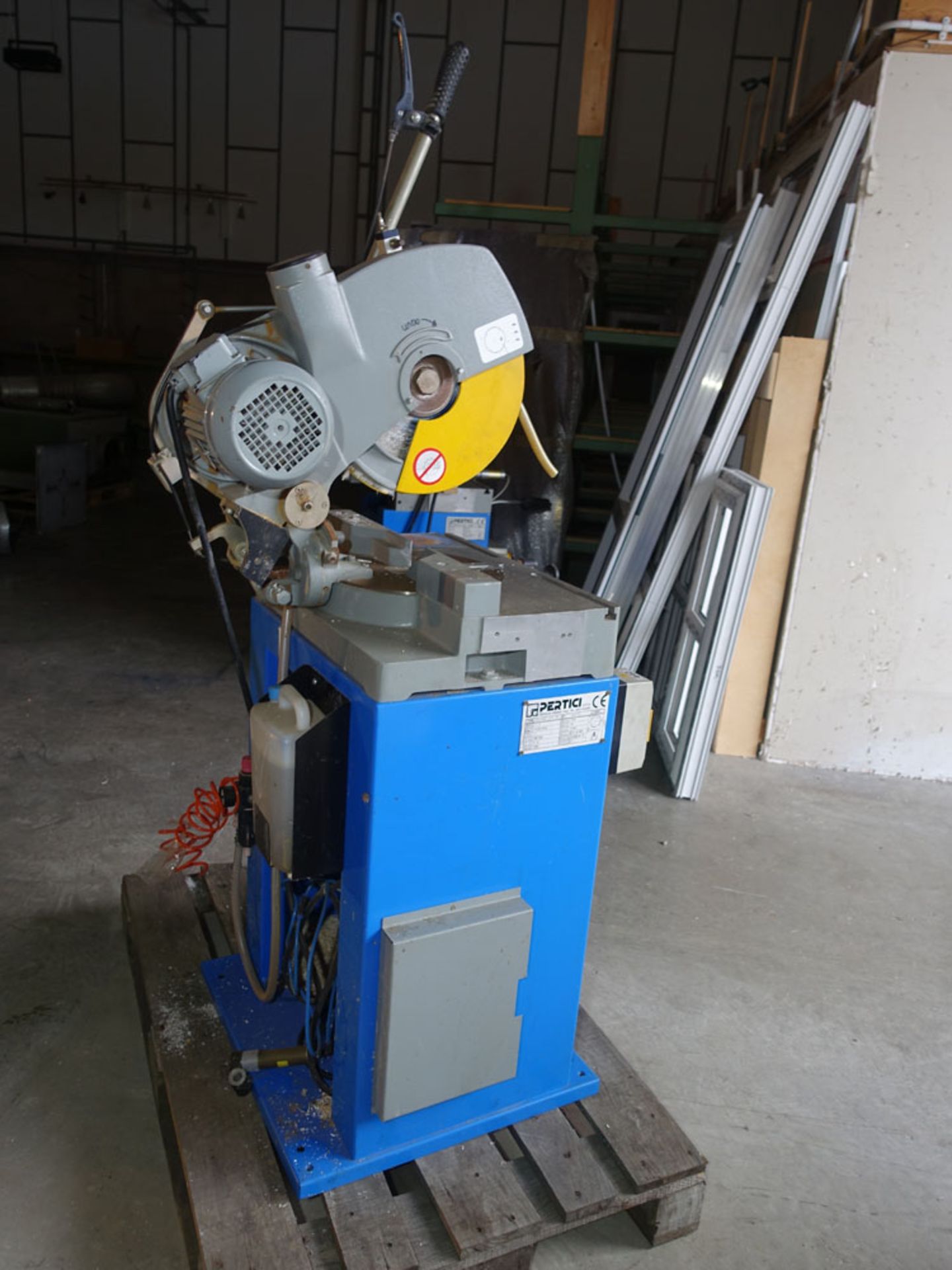 Pertici Univer model 379MP cut off saw Serial number 00S141 Year 2000 - Image 4 of 7