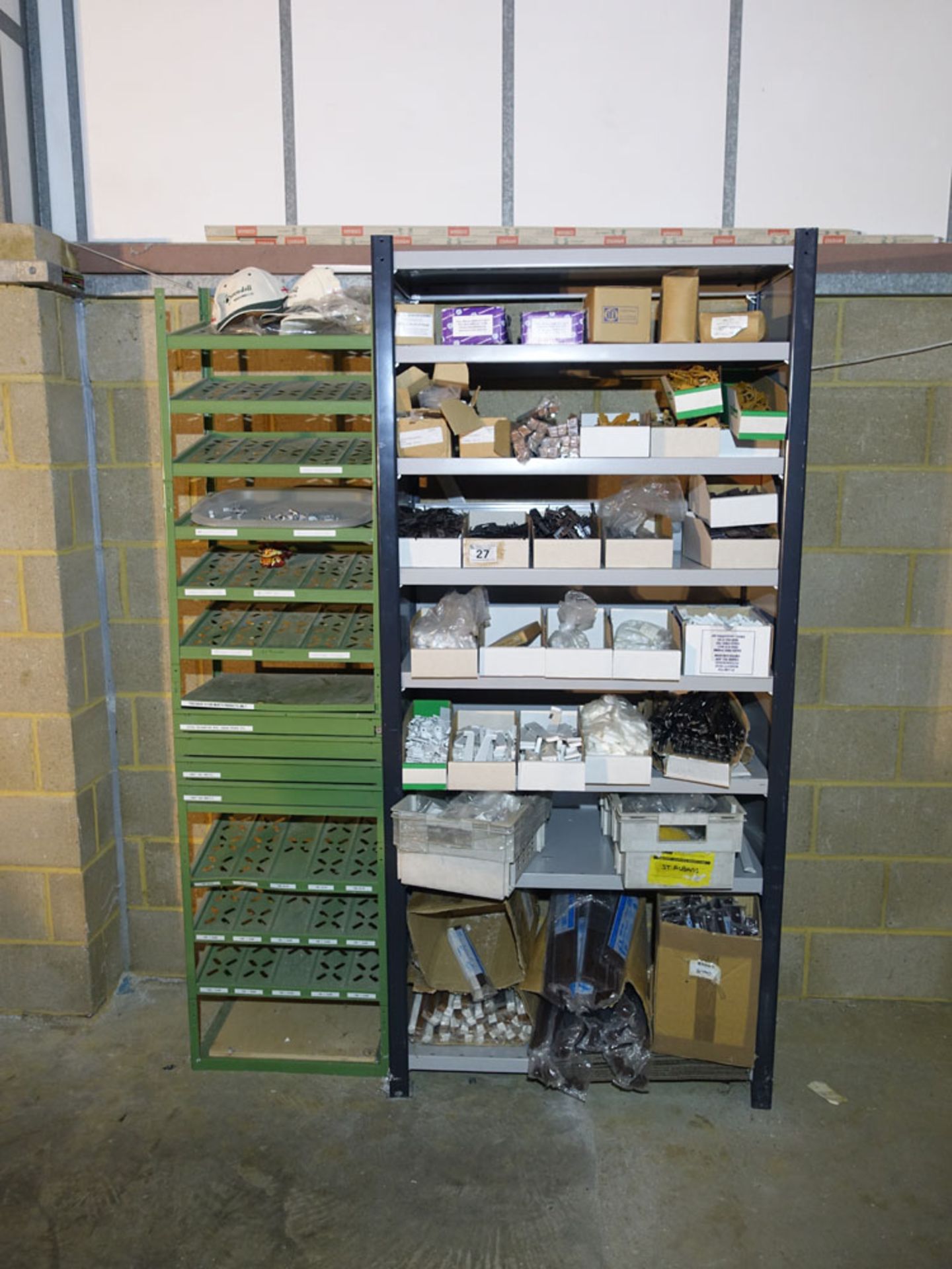 6 bays of grey light duty boltless racking - Image 4 of 4