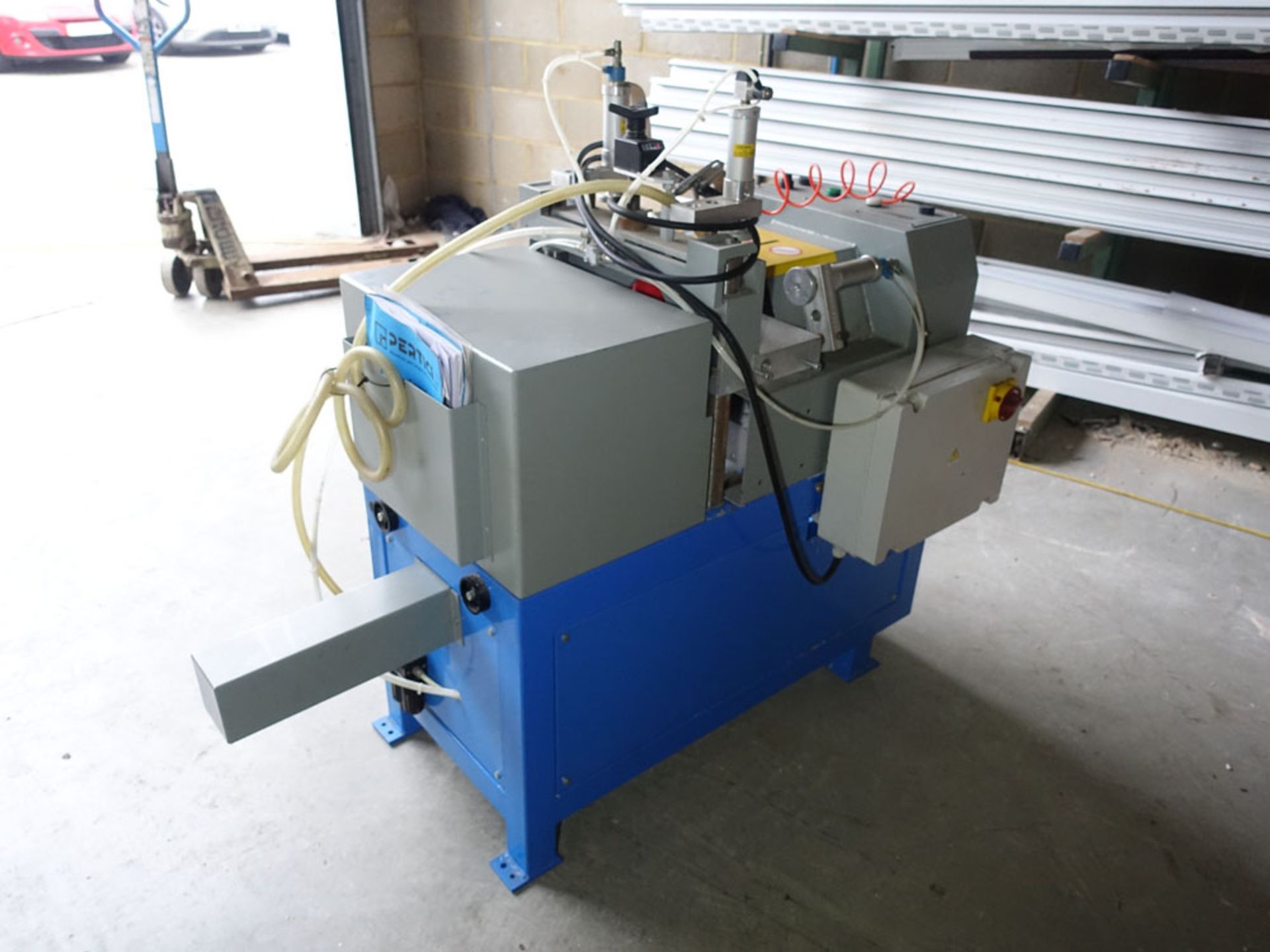 Pertici Univer model VC721 aluminium extrusion saw Serial number 06V110 Year 2006 - Image 4 of 7