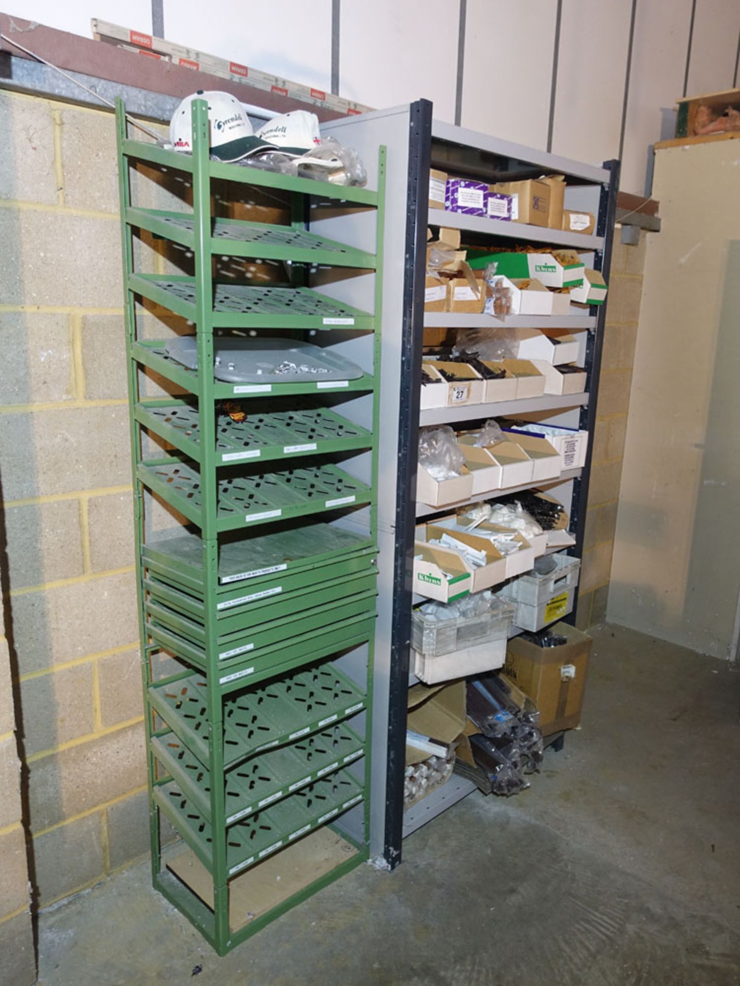 6 bays of grey light duty boltless racking - Image 3 of 4