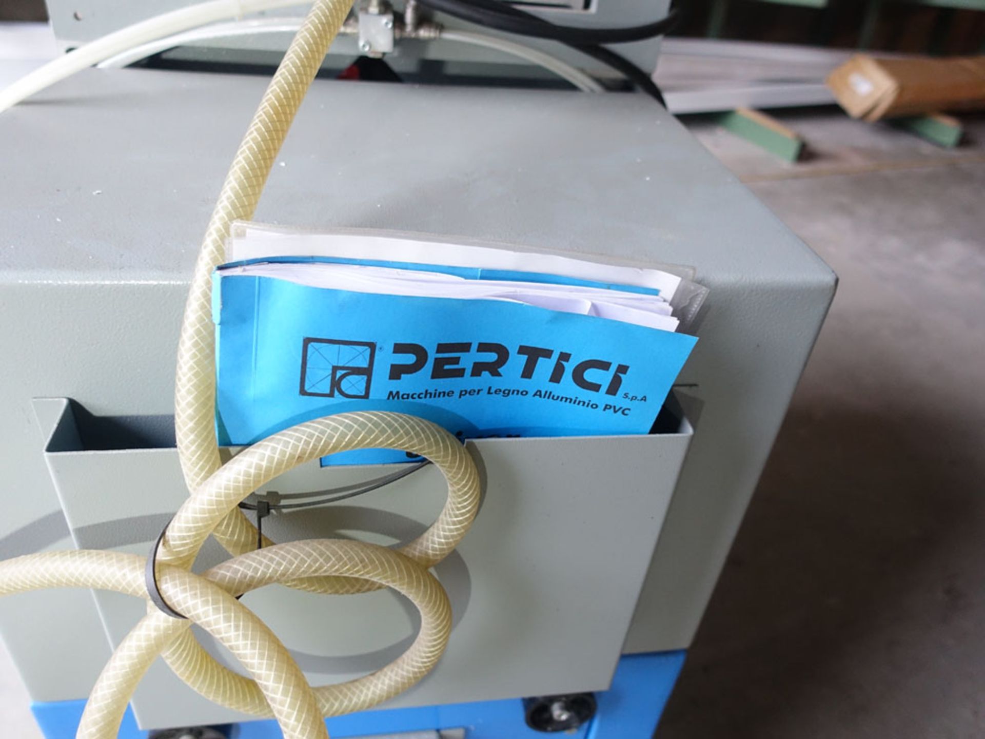 Pertici Univer model VC721 aluminium extrusion saw Serial number 06V110 Year 2006 - Image 3 of 7