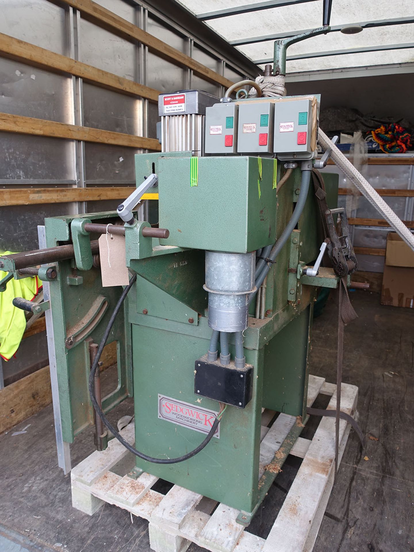 Sedgewick TE609 double end tenoner