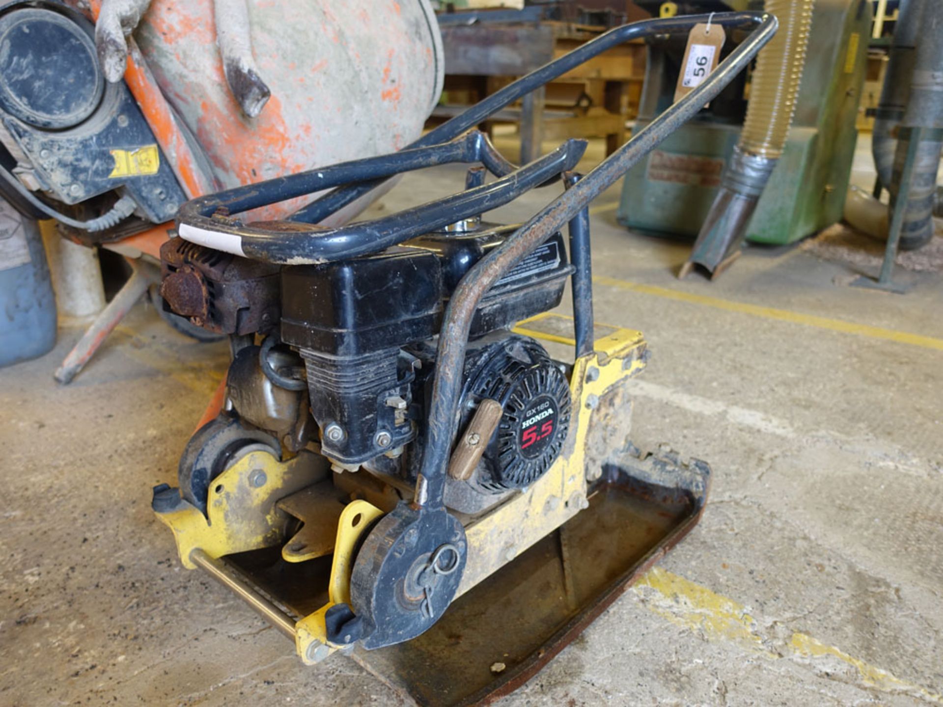 Bomag trench compactor with Honda 5.5 HPGX160 petrol engine