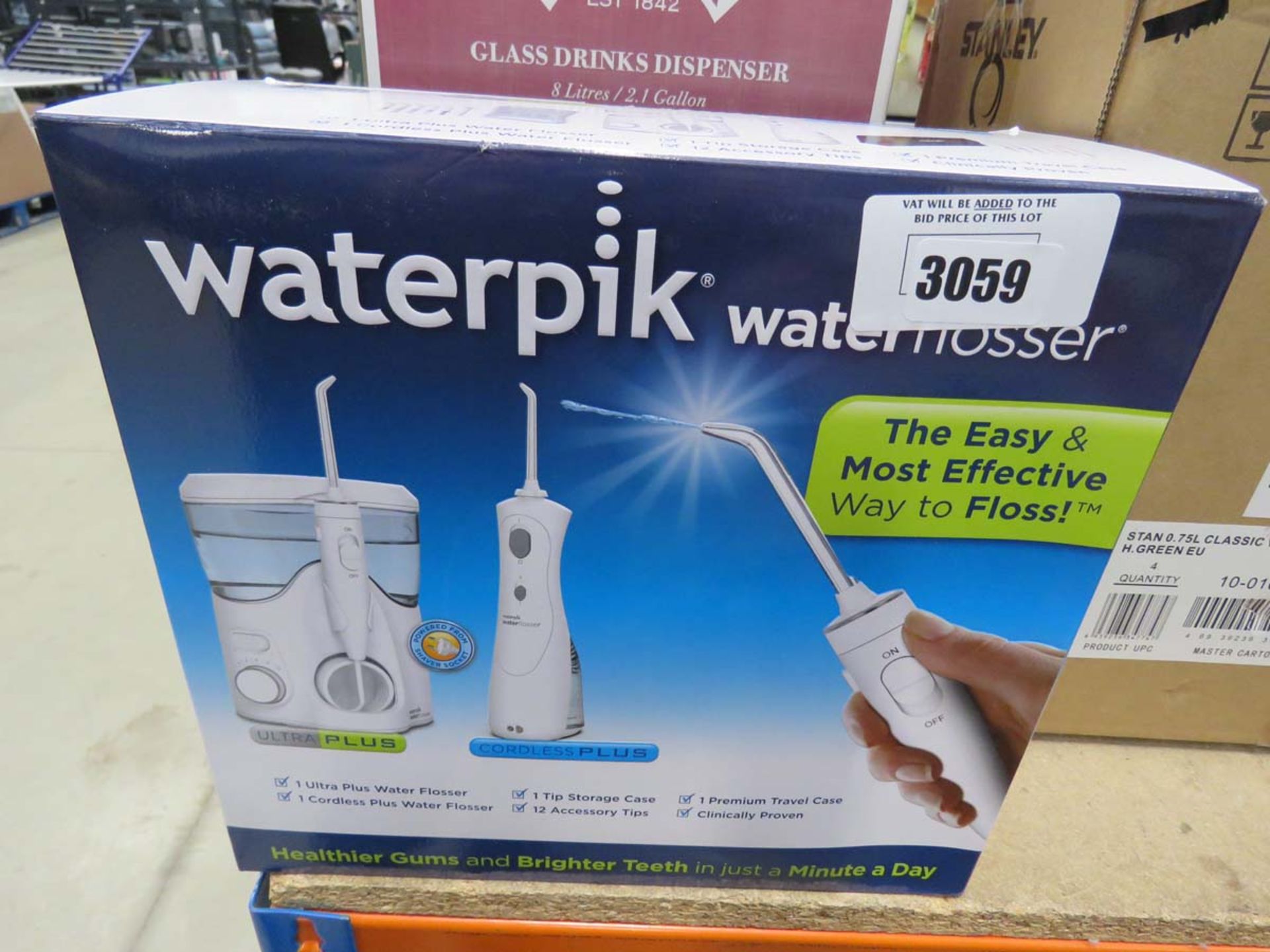 WaterPik water flosser in box