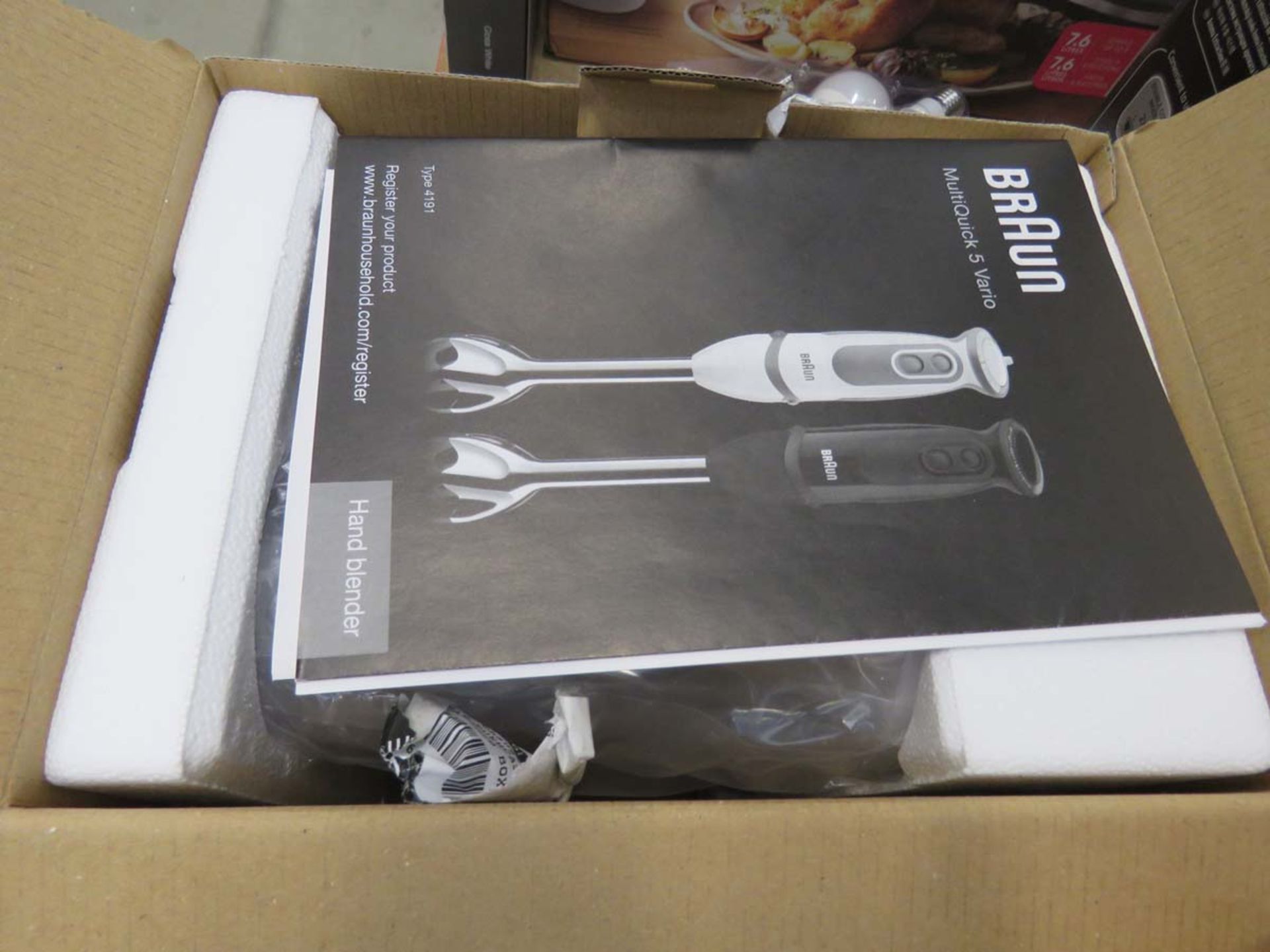 Braun Multi Quick 5V hand whisker with box - Image 2 of 2