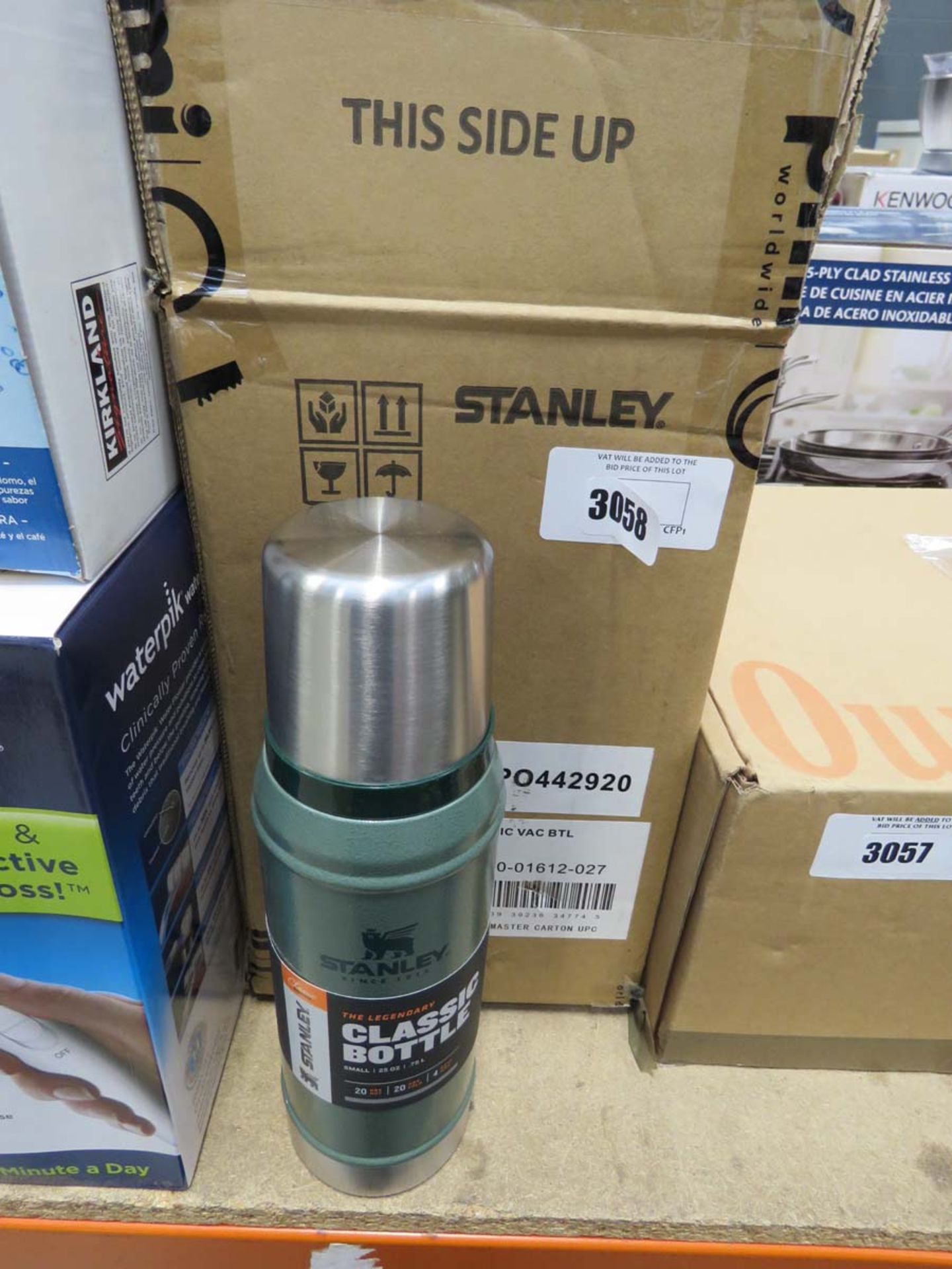 4 Stanley flasks