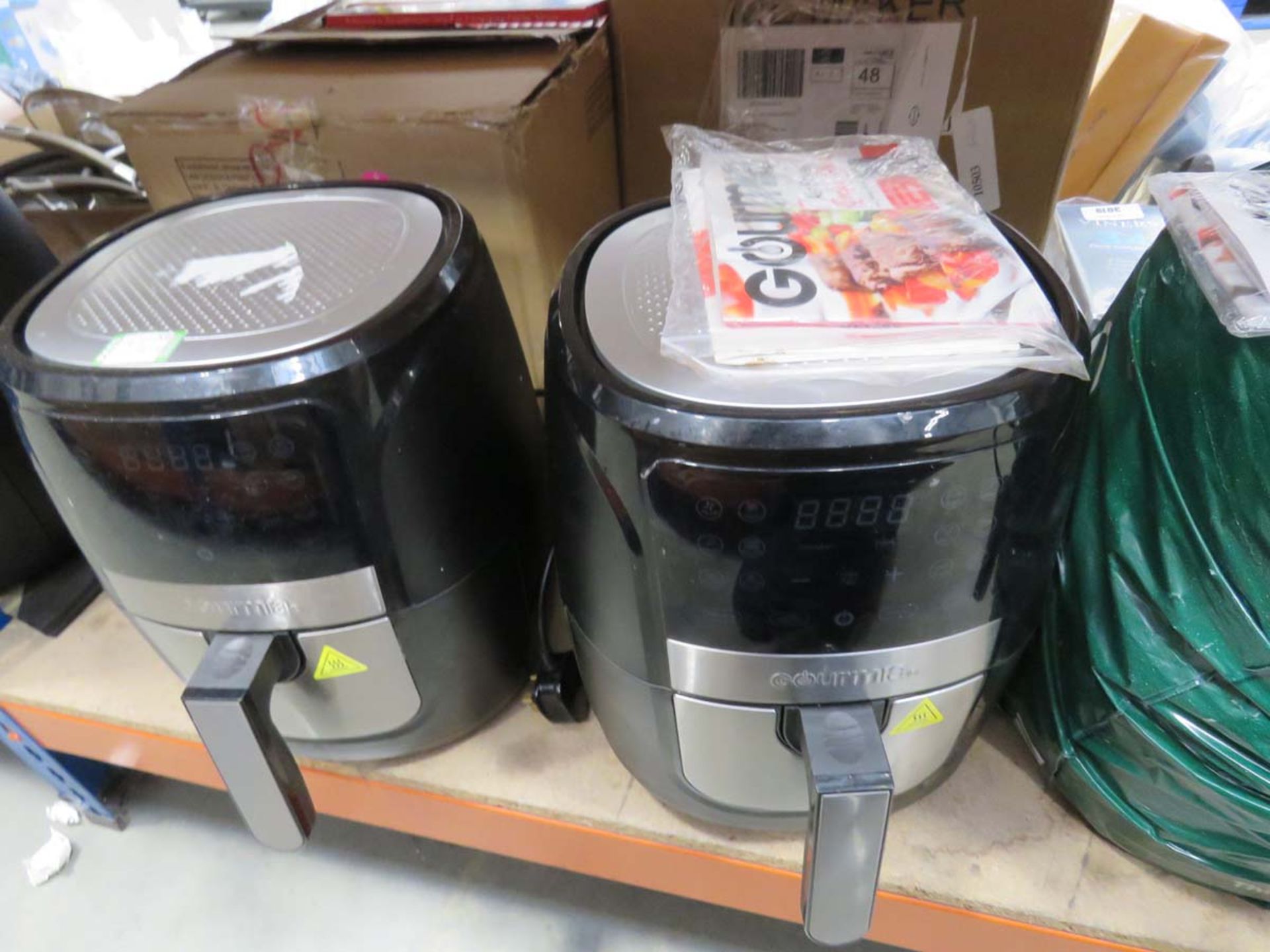 4 unboxed Gourmia digital air fryers and an Instant Pot pressure cooker - Image 3 of 3