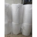 2 large rolls of bubble wrap