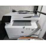 (2487) HP colour laser jet pro printer