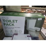 Boxed Tavistock Outline close coupled WC with soft close seat