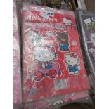 Stack of Hello Kitty wall stickers