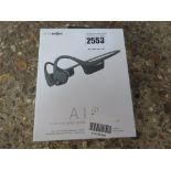 Pair of Air bone conduction headphones