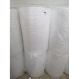 (2555) 2 large rolls of bubble wrap