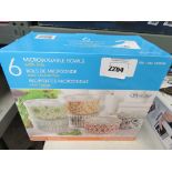 Microwavable bowls with box