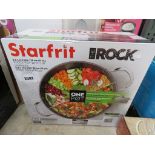 Starfrit the Rock saute pan with lid