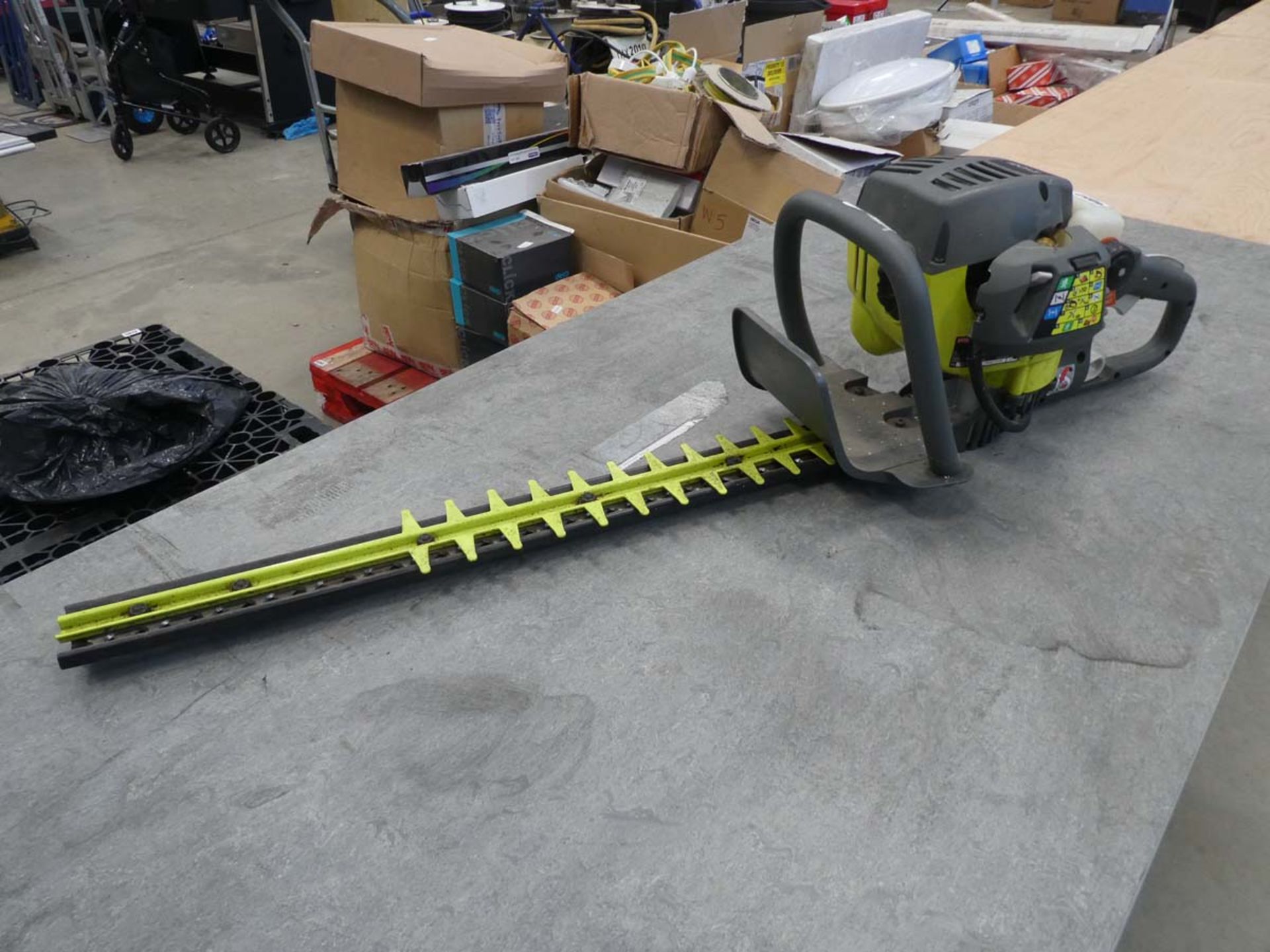 Ryobi petrol powered hedge cutter