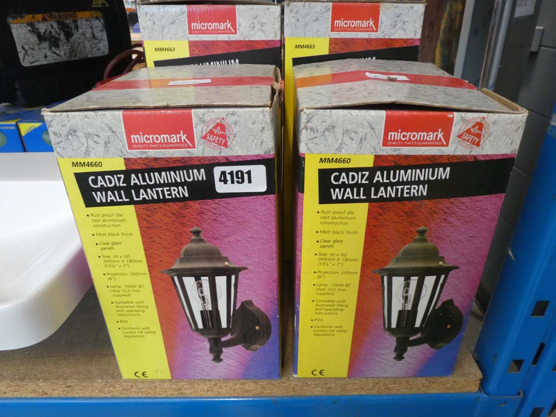 4 lantern wall hanging lights