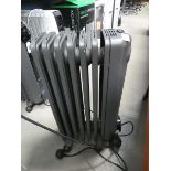 De Longhi grey oil filled radiator