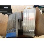 Box of assorted SDS drill bits