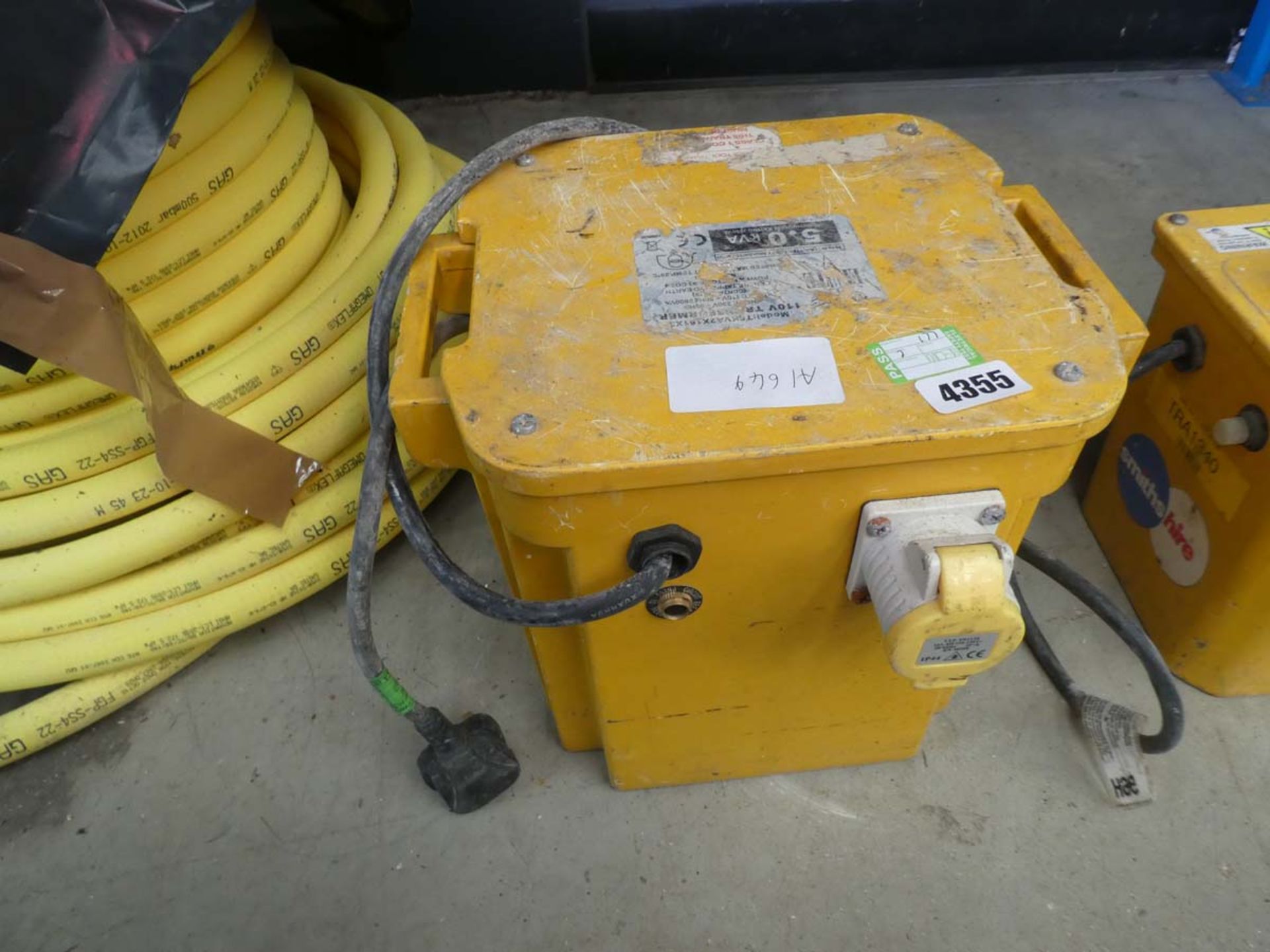 Large 110V transformer