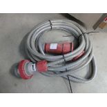 Heavy duty 3-phase cable