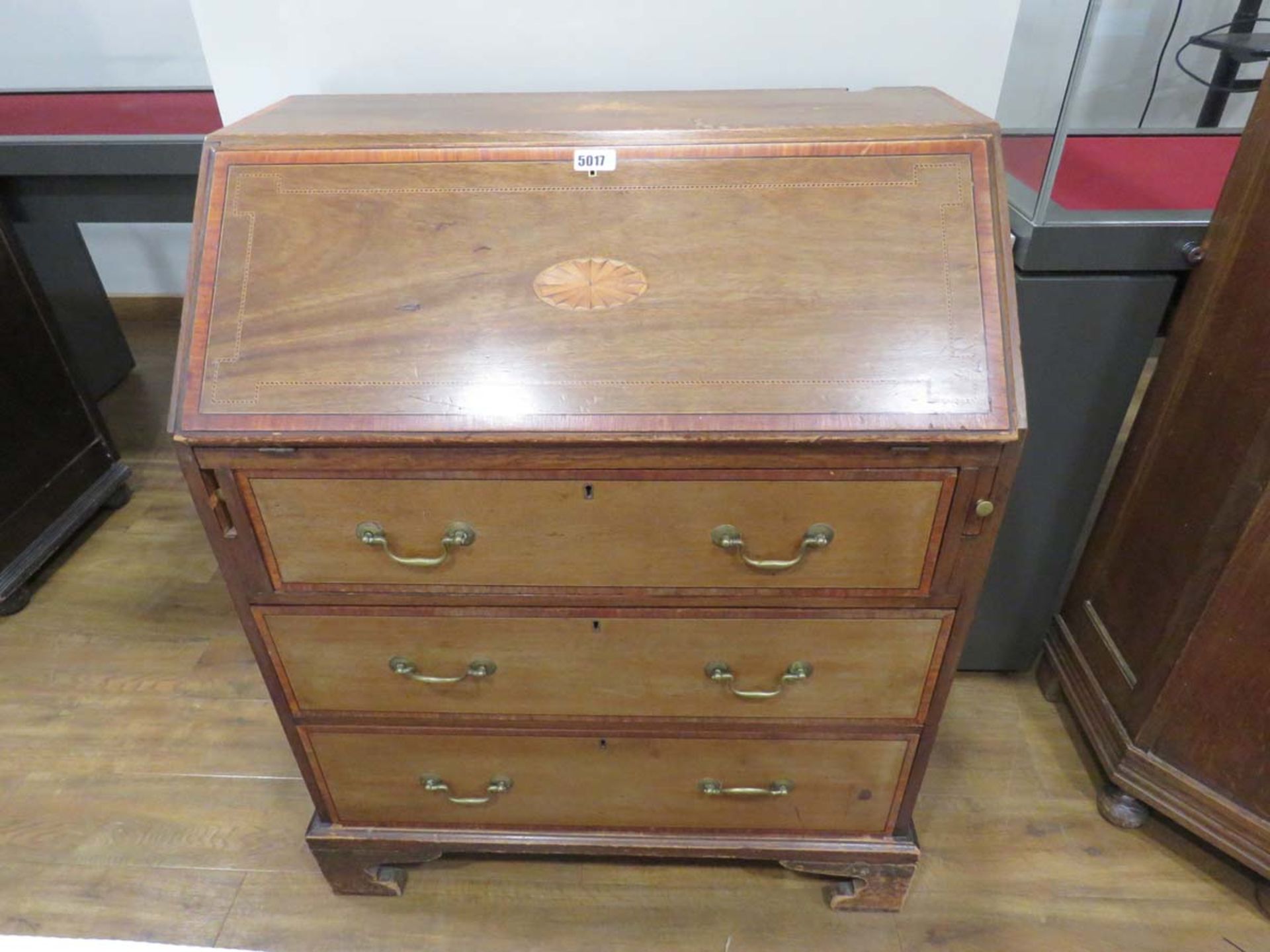 Inlaid bureau