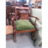 Regency style carver chair