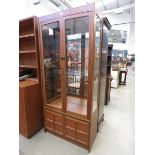 Glazed Nathan style display cabinet