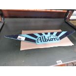 Albion car sign