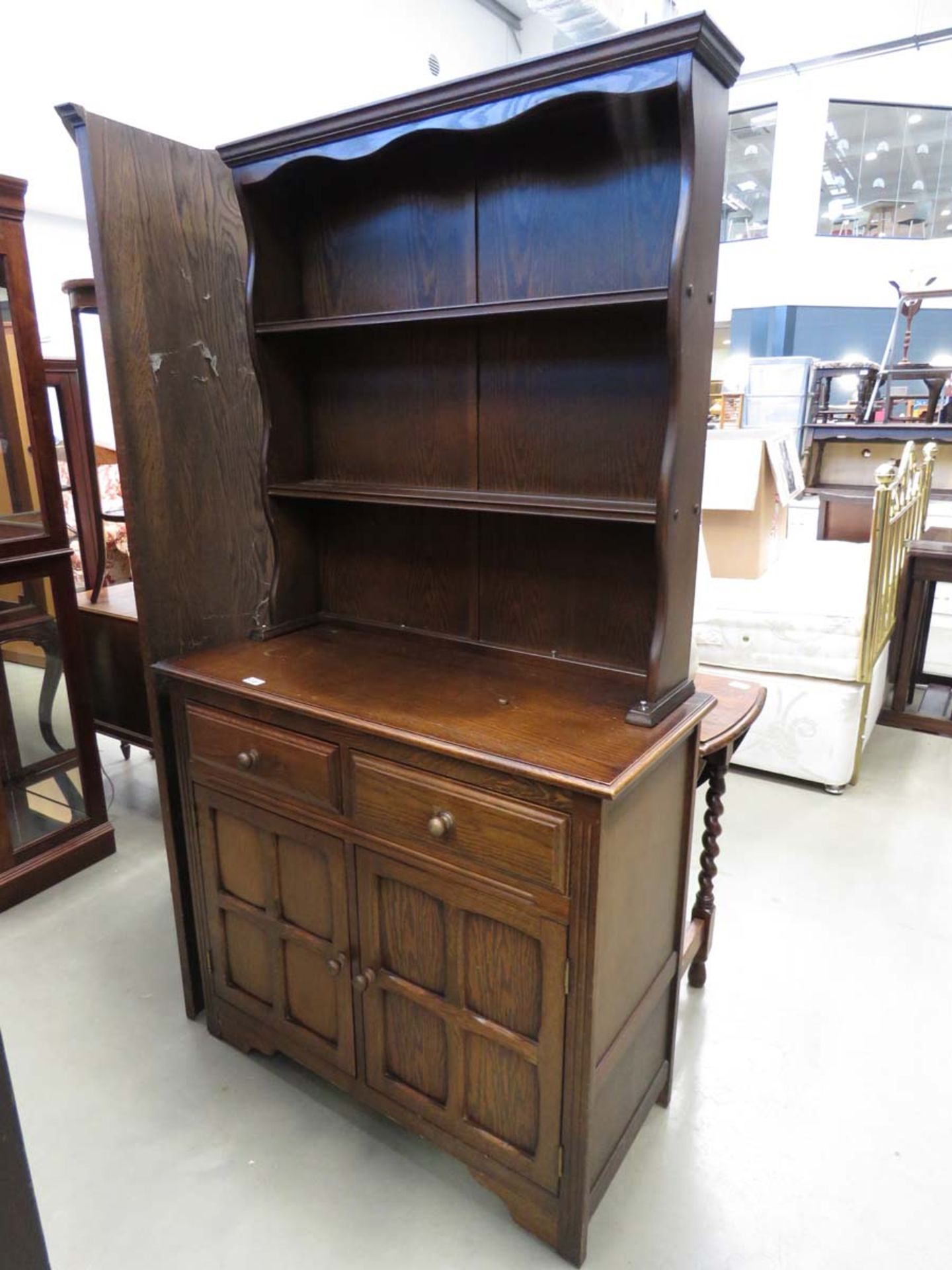 Dark oak dresser