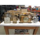 Quantity of carriage and mantel clocks