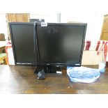 Small Technica flat screen TV with remote