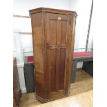 Oak single door wardrobe