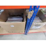 2 Boxes containing vinyl records