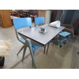 ESA child's desk with two matching chairs