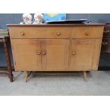 Ercol sideboard 2 drawers 3 doors under