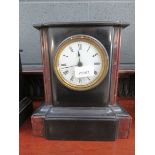 Slate mantle clock