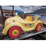 Moulded plastic Noddy car