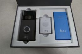 Ring video doorbell and chime with Ring video dorbell 2