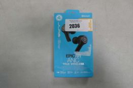 J Lab Epic Air ANC wireless ear buds with box