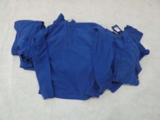 Selection of Berghaus prism micro half zip fleece jackets in blue various sizes