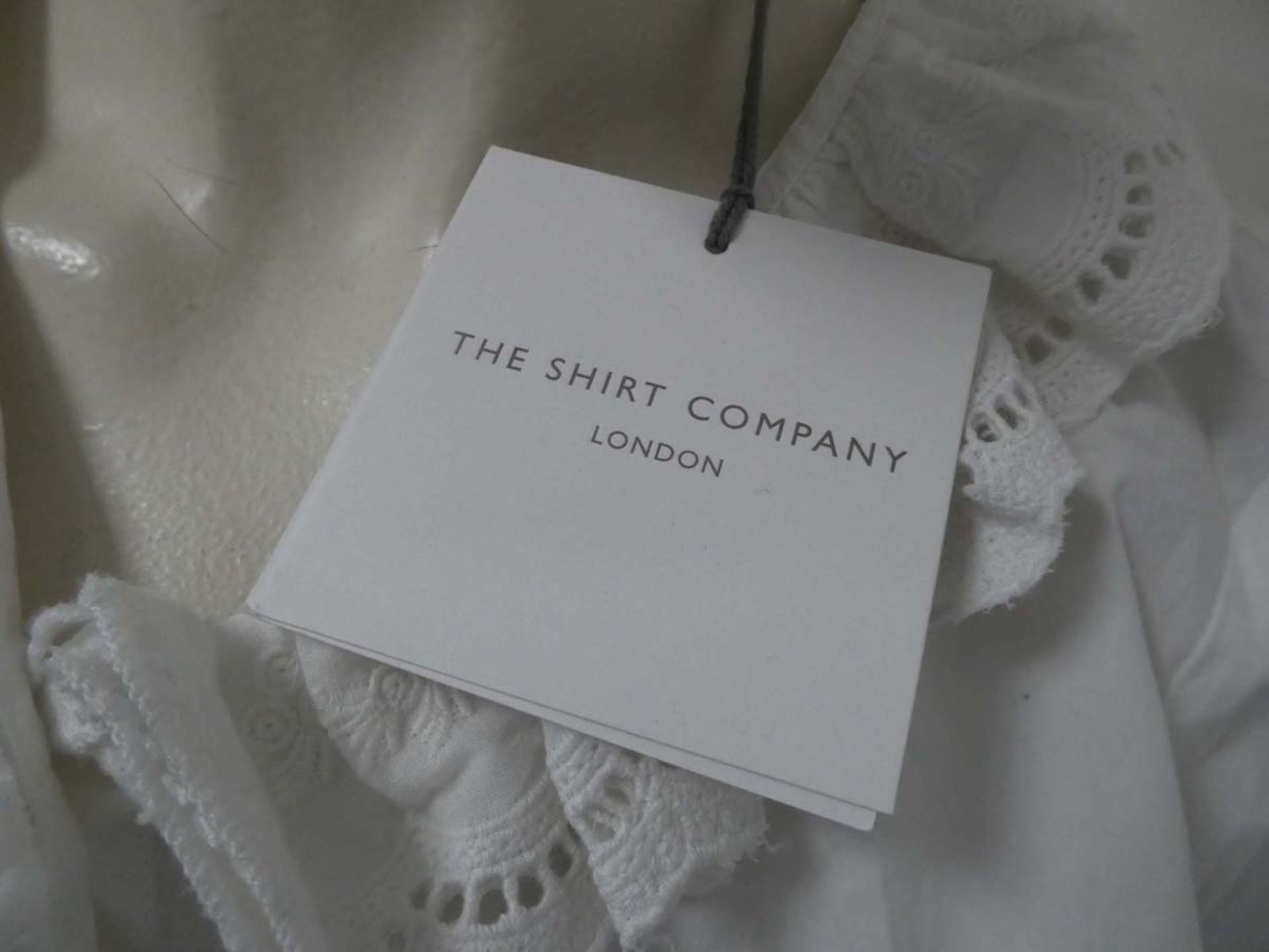 The Shirt Company London ladies Boho blouse in white size 10 (hanging) - Image 2 of 2