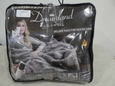 Dreamland deluxe faux fur heated throw 120x160cm together with Mon Chateau luxe faux fur throw in