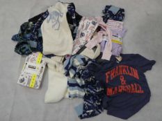 Selection of children's clothing to include Kirkland, Franklin Marshall, Champion, etc in various