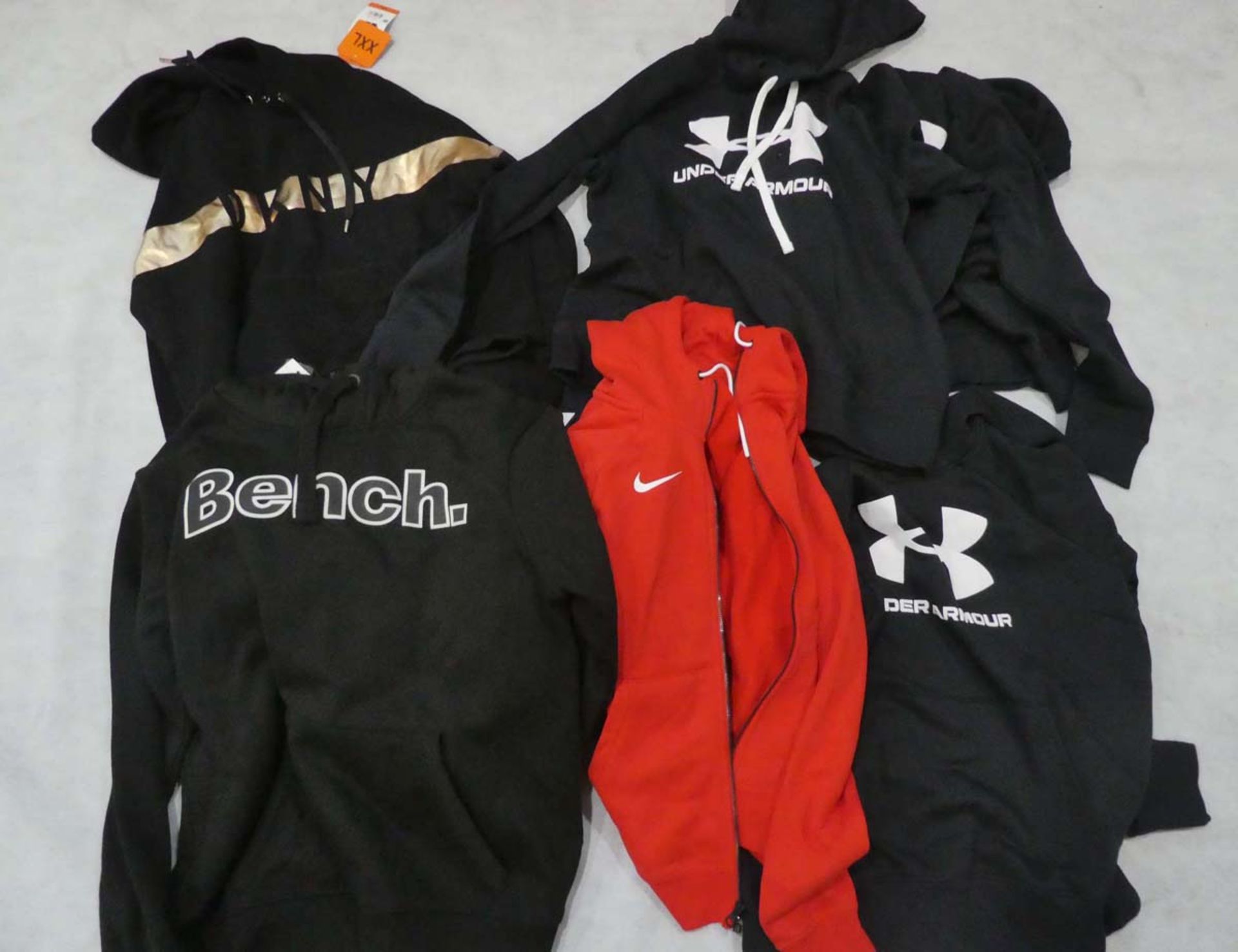 Selection of Sportswear to include Nike, DKNY, Under Armour, Bench. , etc in various styles and