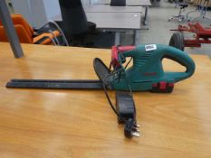 Bosch battery powered hedge cutter