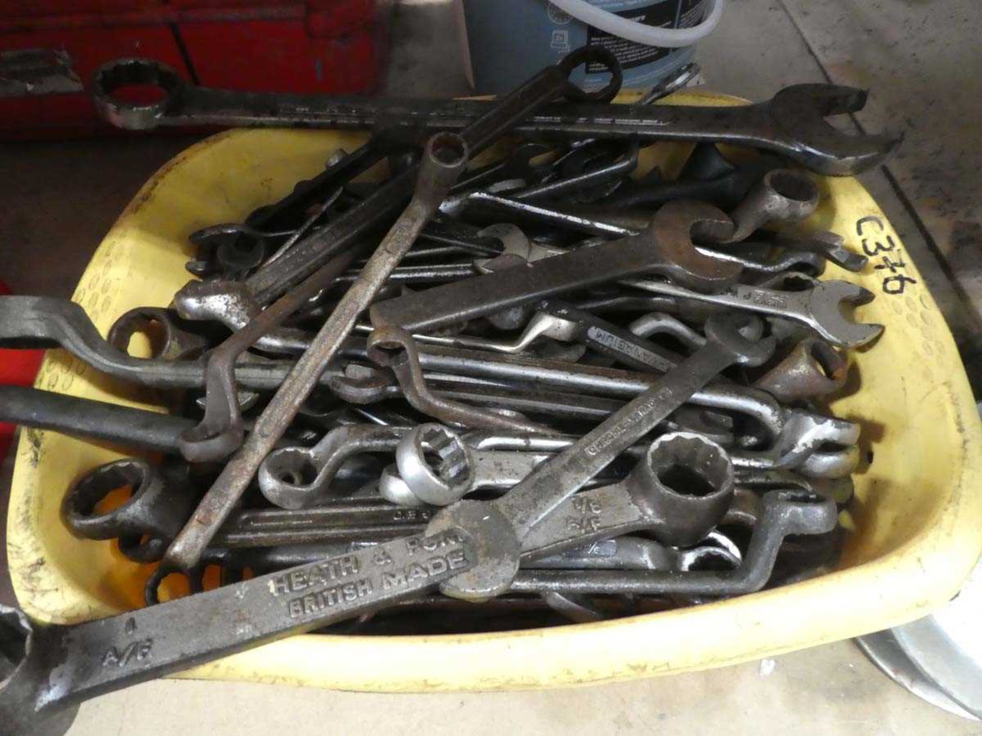 Box of spanners