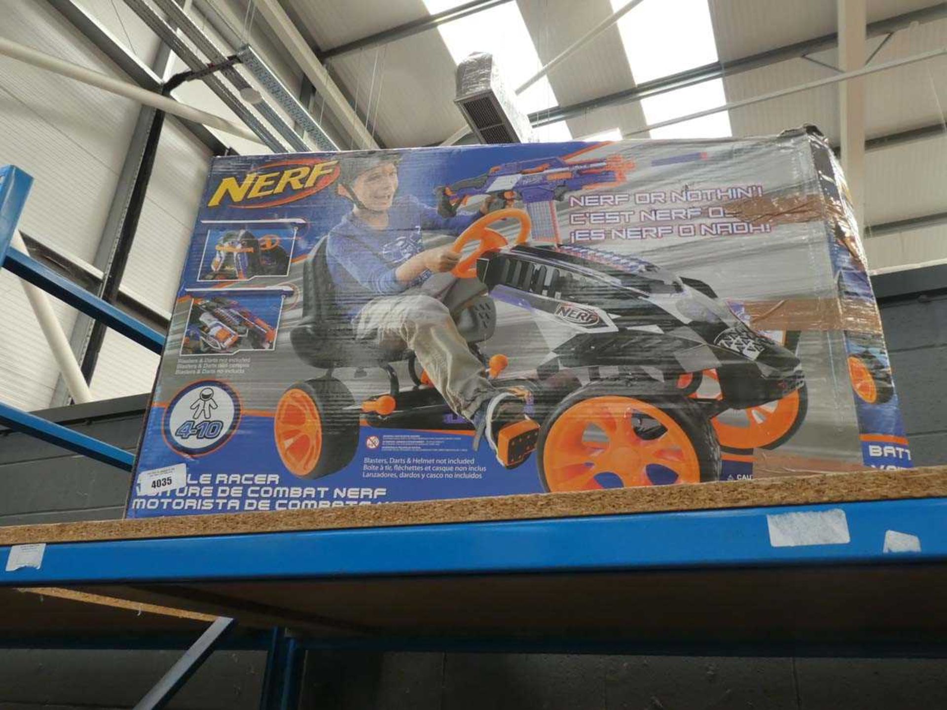 +VAT Boxed Nerf go-kart