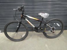 +VAT Concept Terminator black, orange and green child's mountain cycle